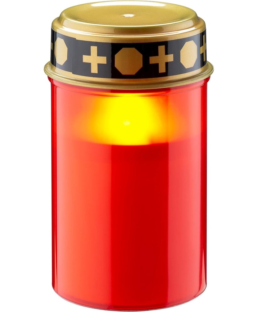 Bougie led rouge