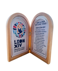 Diptyque bois du Pape Léon XIV