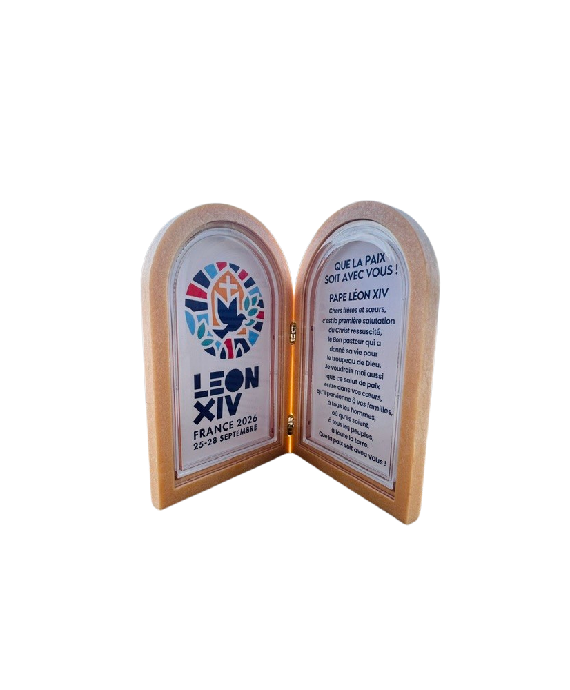 Diptyque bois du Pape Léon XIV