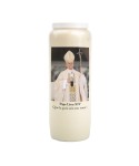 Bougie de neuvaine du Pape...